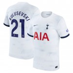 Günstige Fußballtrikots Tottenham Hotspur Kulusevski 21 Heimtrikot 2023-24 Kurzarm